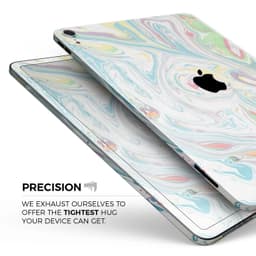 image-Marbleized Swirling Candy Colors - Full Body Skin Decal for the Apple