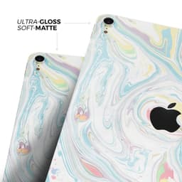 image-Marbleized Swirling Candy Colors - Full Body Skin Decal for the Apple