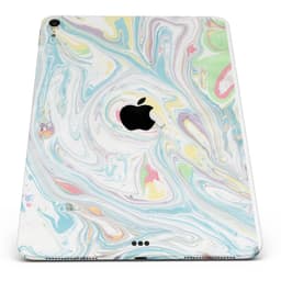image-Marbleized Swirling Candy Colors - Full Body Skin Decal for the Apple