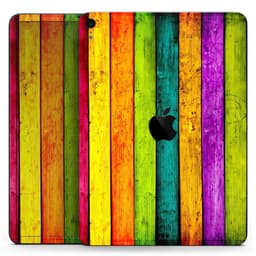 image-Neon Wood Planks - Full Body Skin Decal for the Apple iPad Pro 12.9",