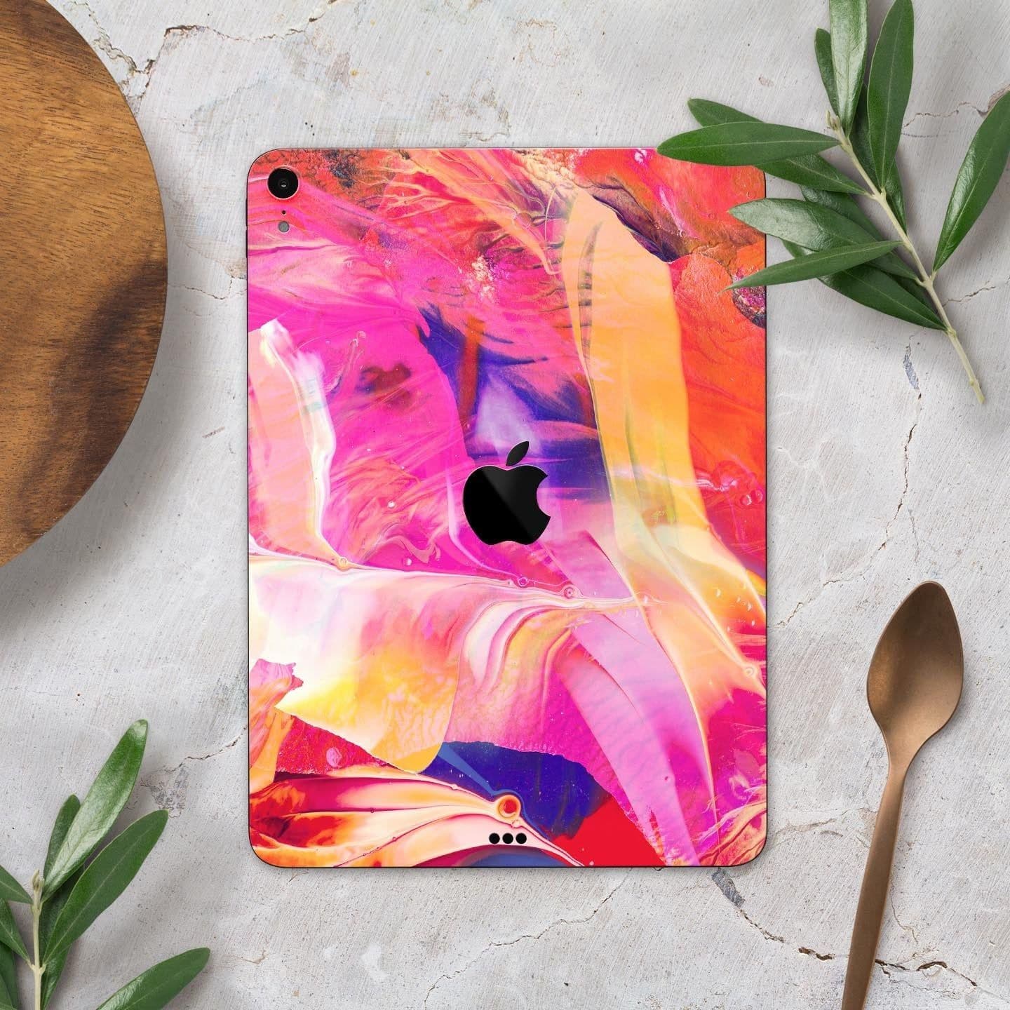 image-Liquid Abstract Paint Remix V68 - Full Body Skin Decal for the Apple