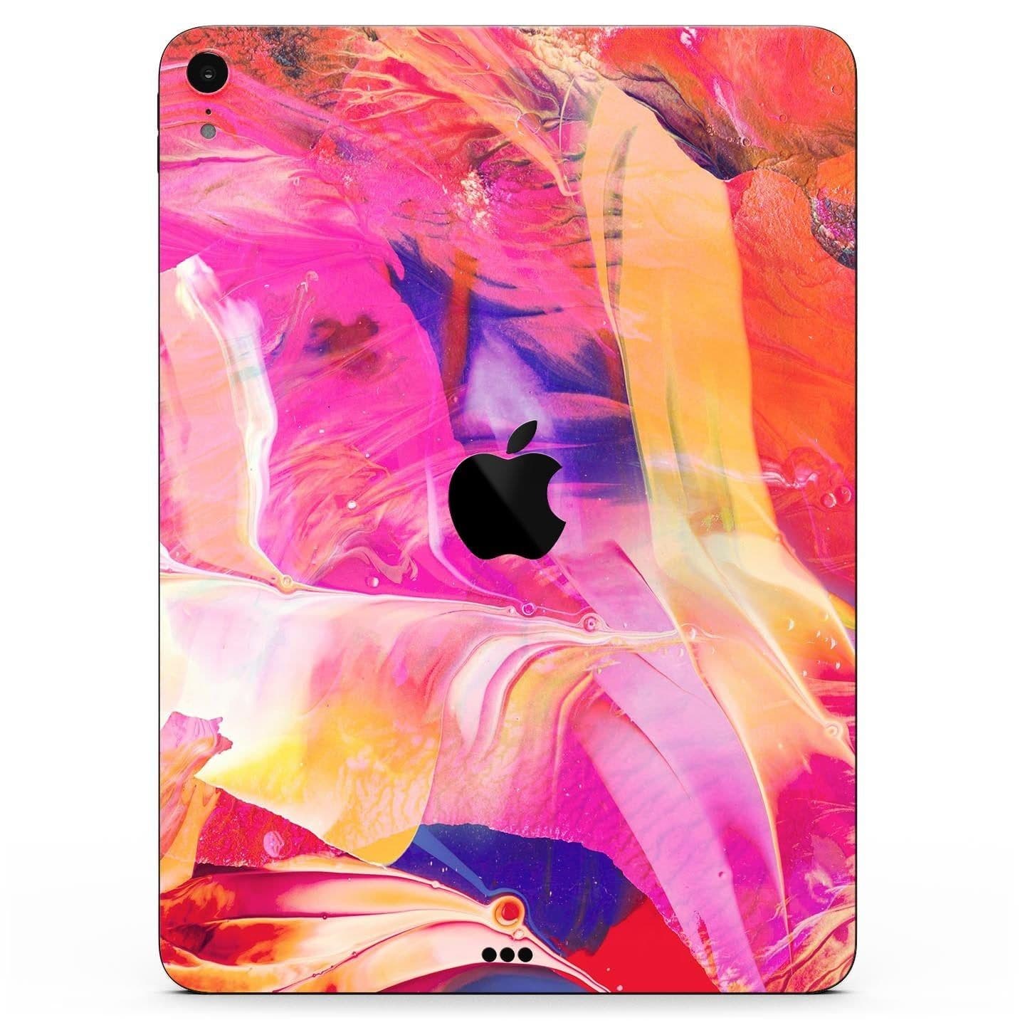 image-Liquid Abstract Paint Remix V68 - Full Body Skin Decal for the Apple