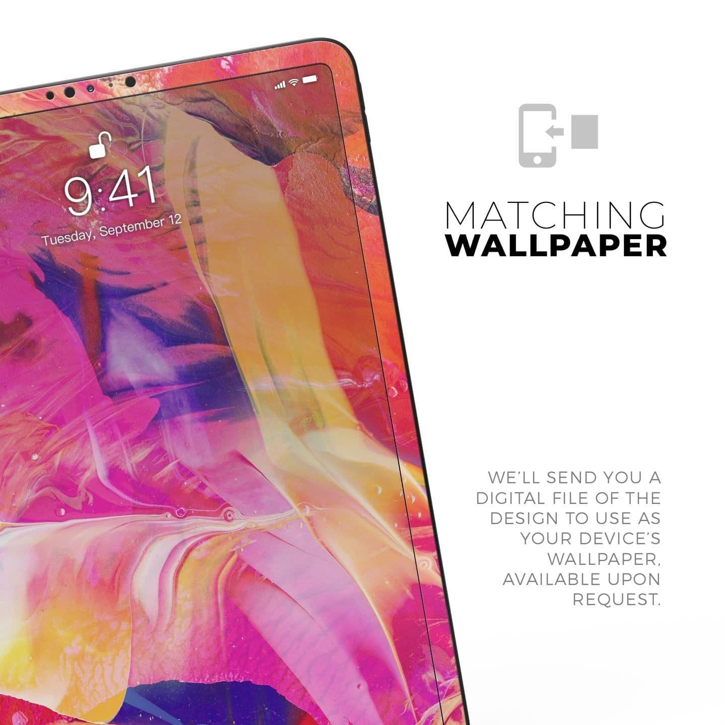 image-Liquid Abstract Paint Remix V68 - Full Body Skin Decal for the Apple