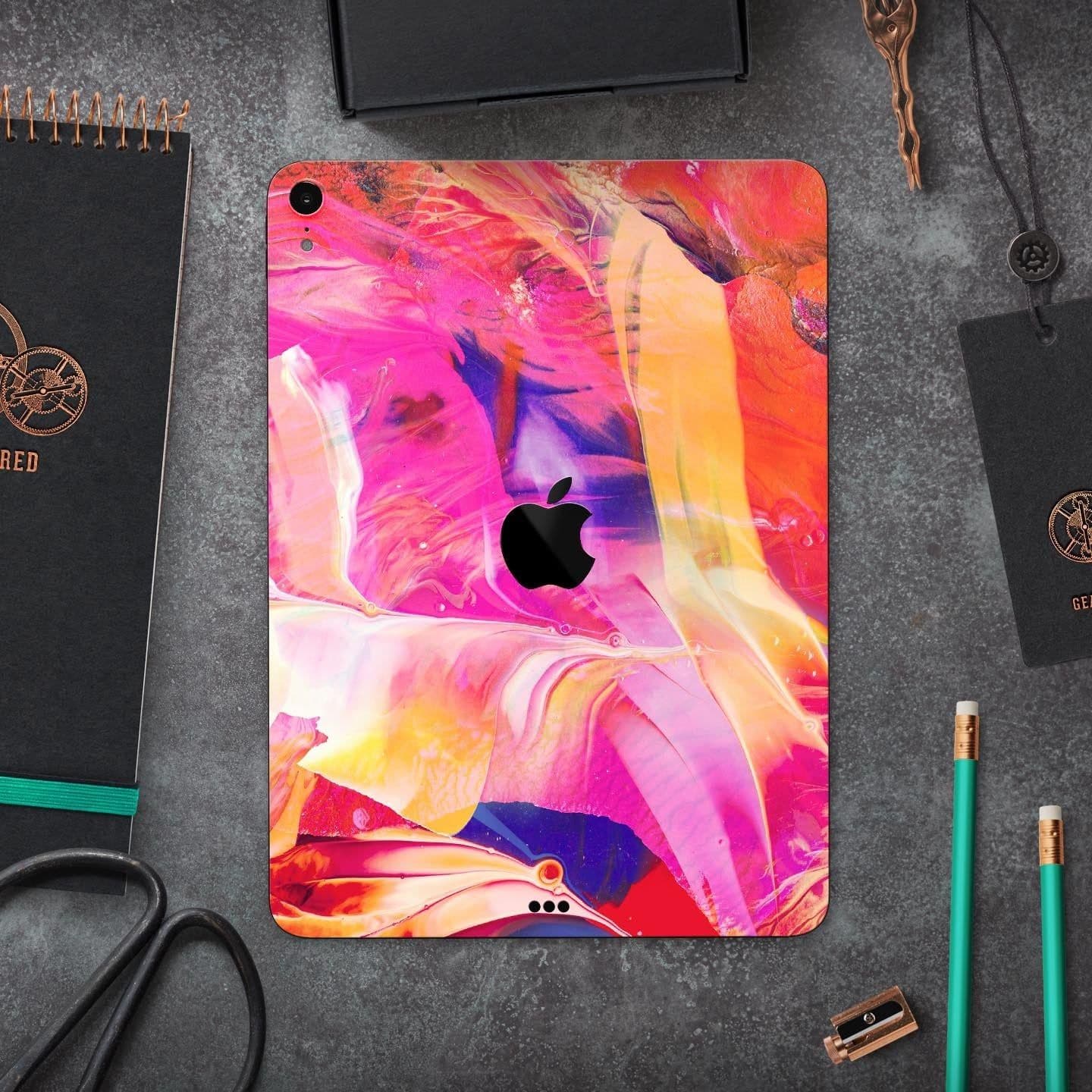 image-Liquid Abstract Paint Remix V68 - Full Body Skin Decal for the Apple