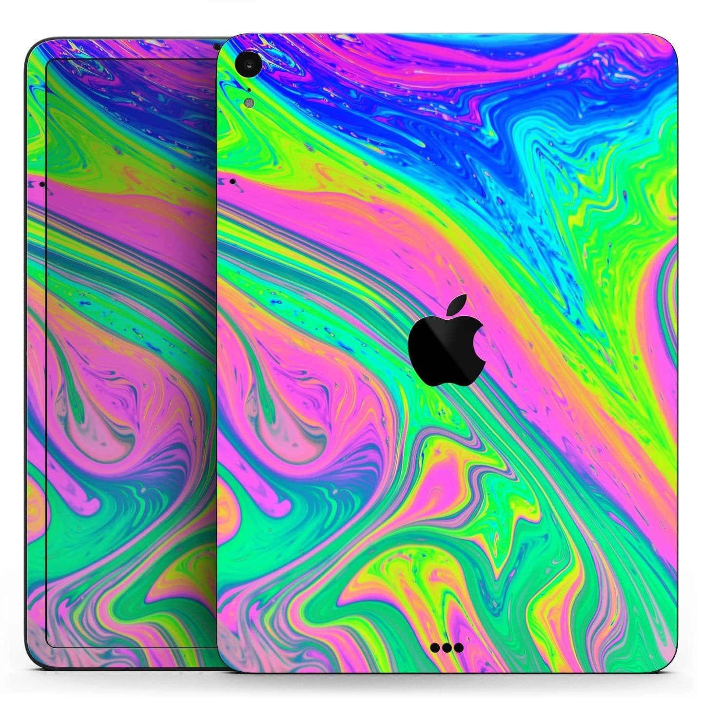 image-Neon Color Fushion V2 - Full Body Skin Decal for the Apple iPad Pro