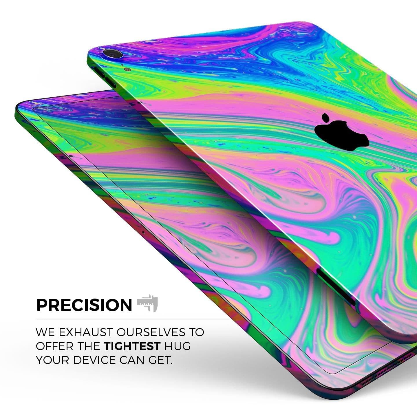 image-Neon Color Fushion V2 - Full Body Skin Decal for the Apple iPad Pro