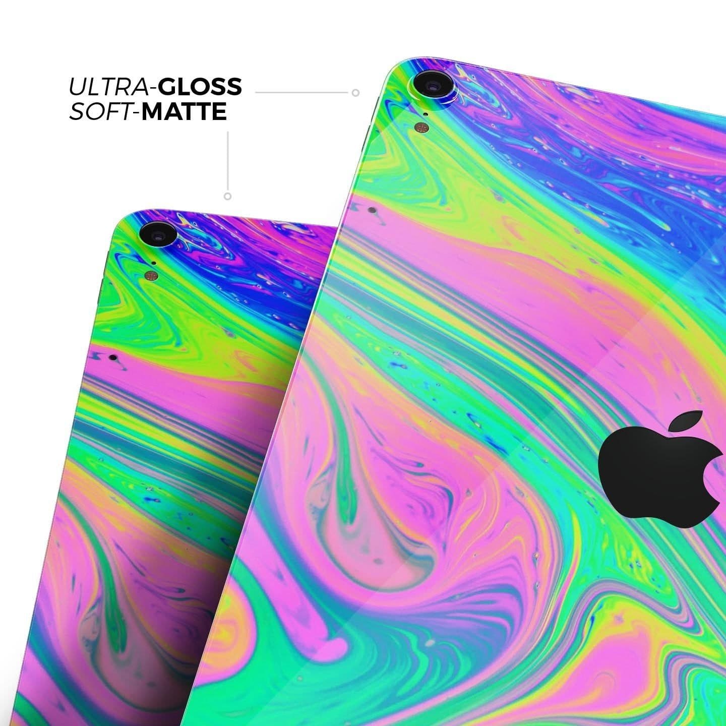 image-Neon Color Fushion V2 - Full Body Skin Decal for the Apple iPad Pro