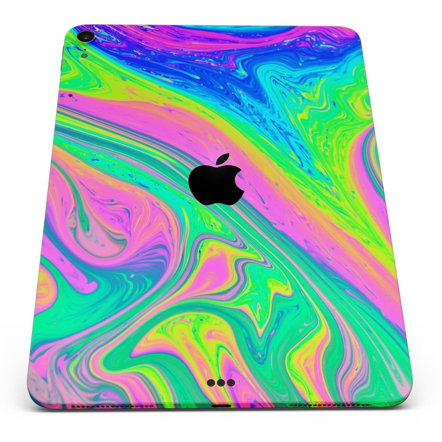 image-Neon Color Fushion V2 - Full Body Skin Decal for the Apple iPad Pro