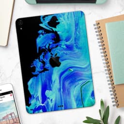 image-Liquid Abstract Paint V46 - Full Body Skin Decal for the Apple iPad