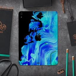 image-Liquid Abstract Paint V46 - Full Body Skin Decal for the Apple iPad