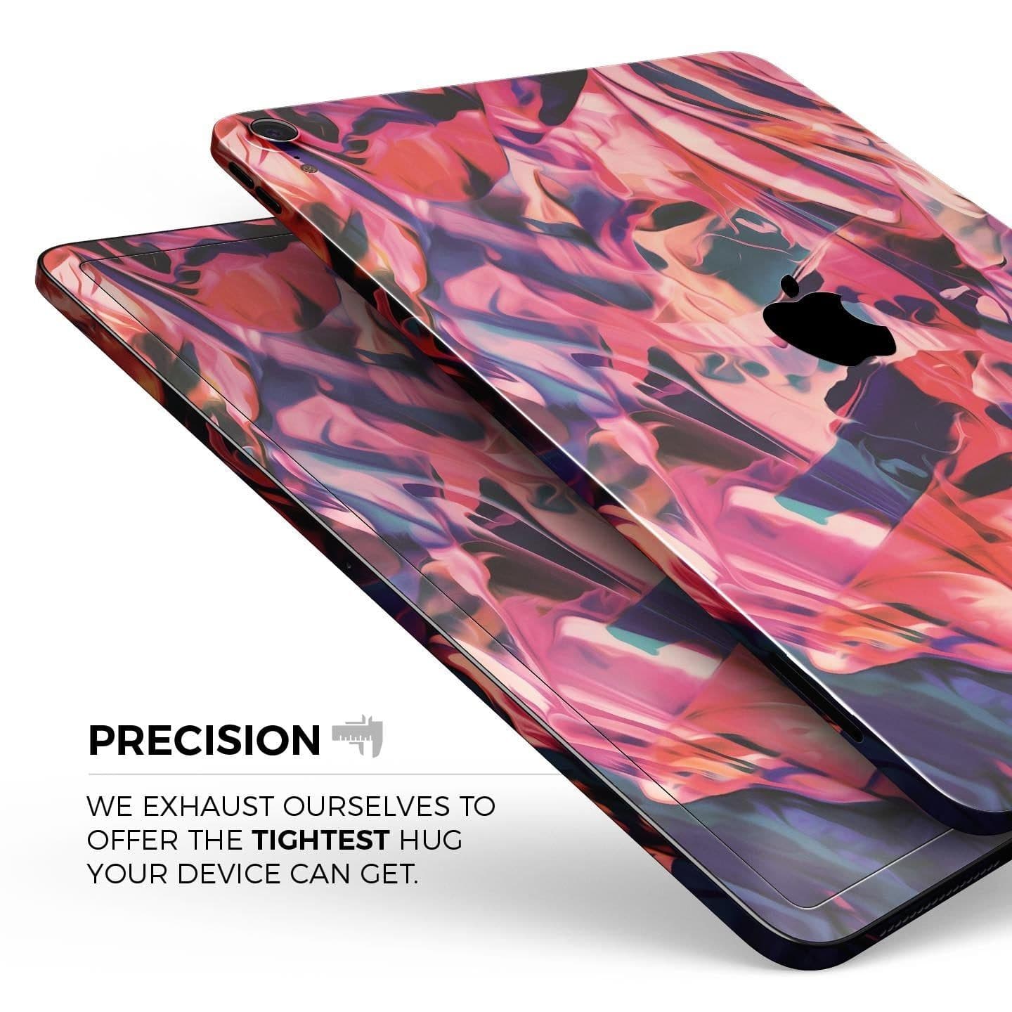 image-Liquid Abstract Paint Remix V35 - Full Body Skin Decal for the Apple