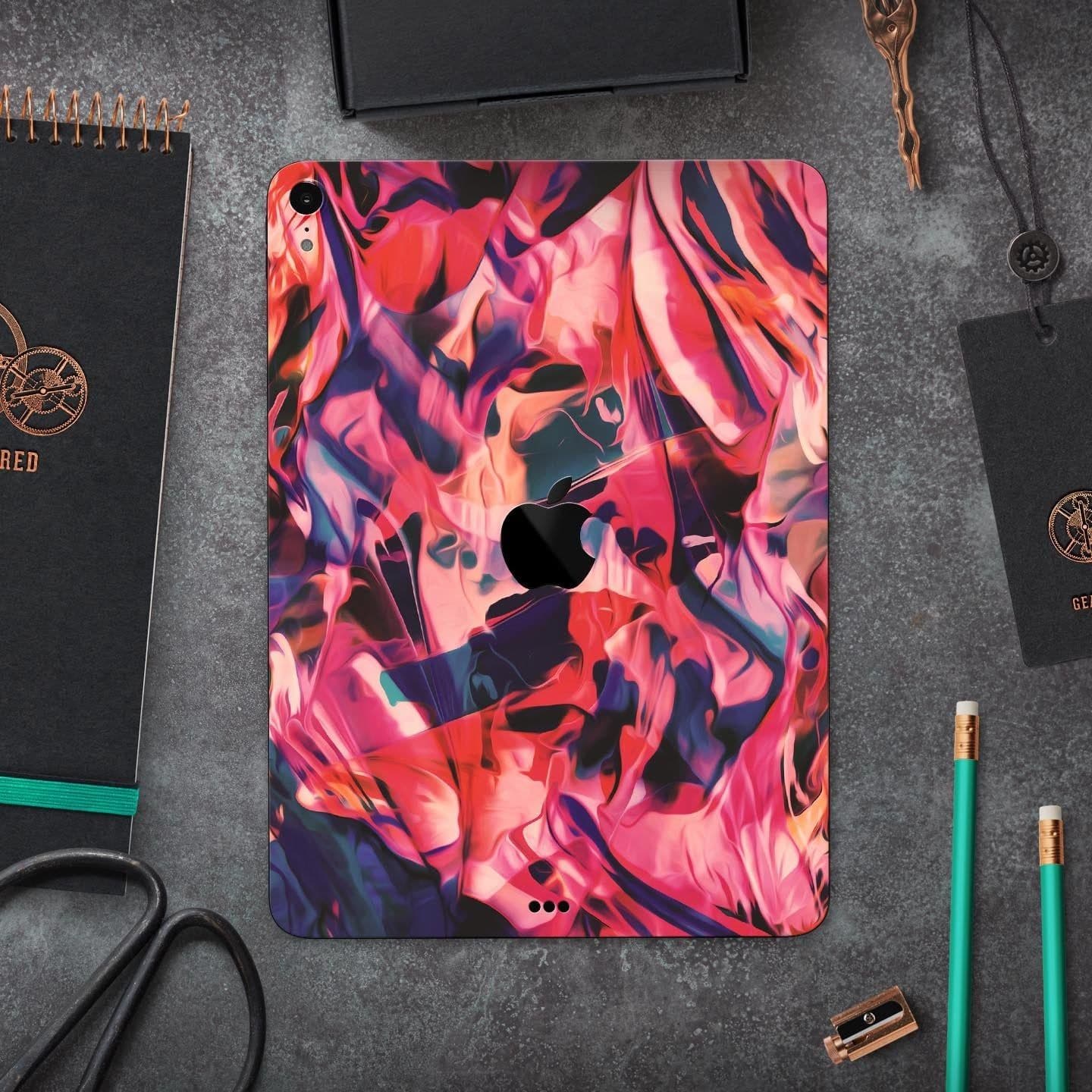 image-Liquid Abstract Paint Remix V35 - Full Body Skin Decal for the Apple