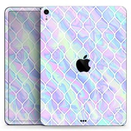 image-Iridescent Dahlia v4 - Full Body Skin Decal for the Apple iPad Pro