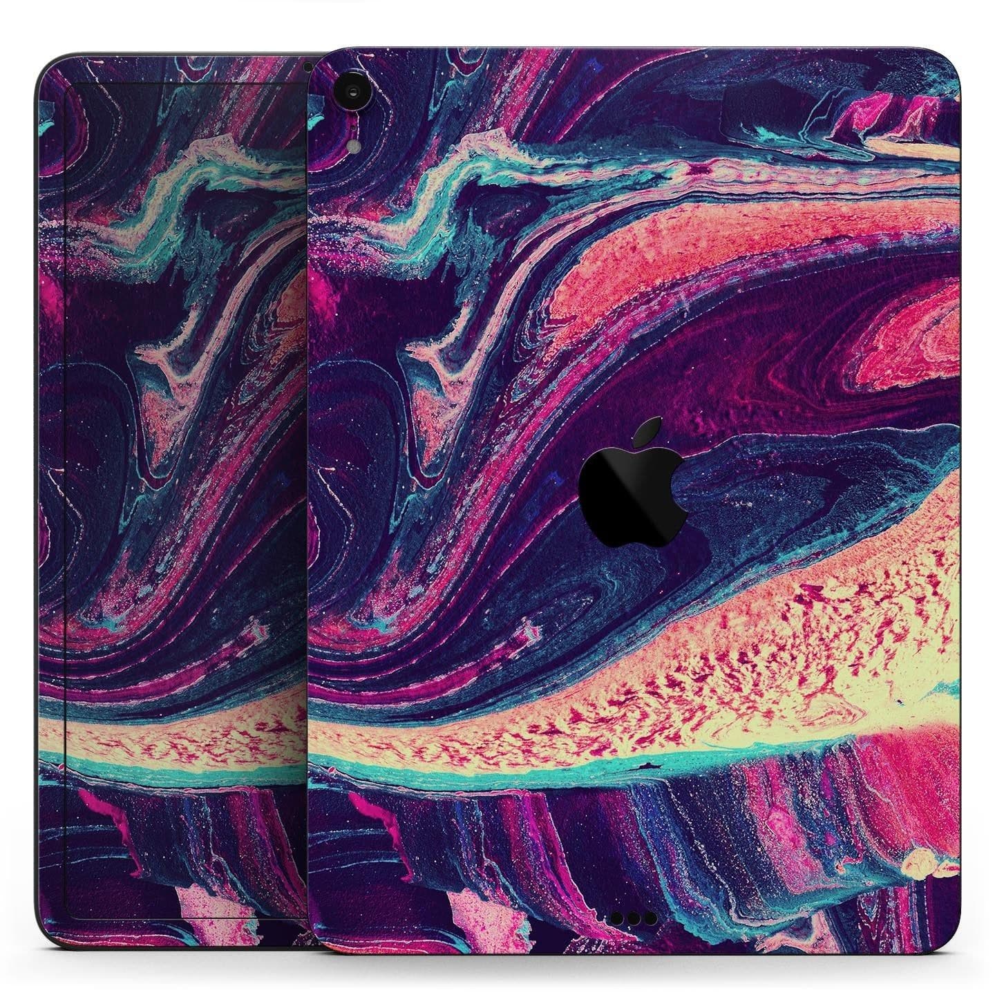 image-Liquid Abstract Paint Remix V15 - Full Body Skin Decal for the Apple