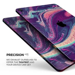 image-Liquid Abstract Paint Remix V15 - Full Body Skin Decal for the Apple