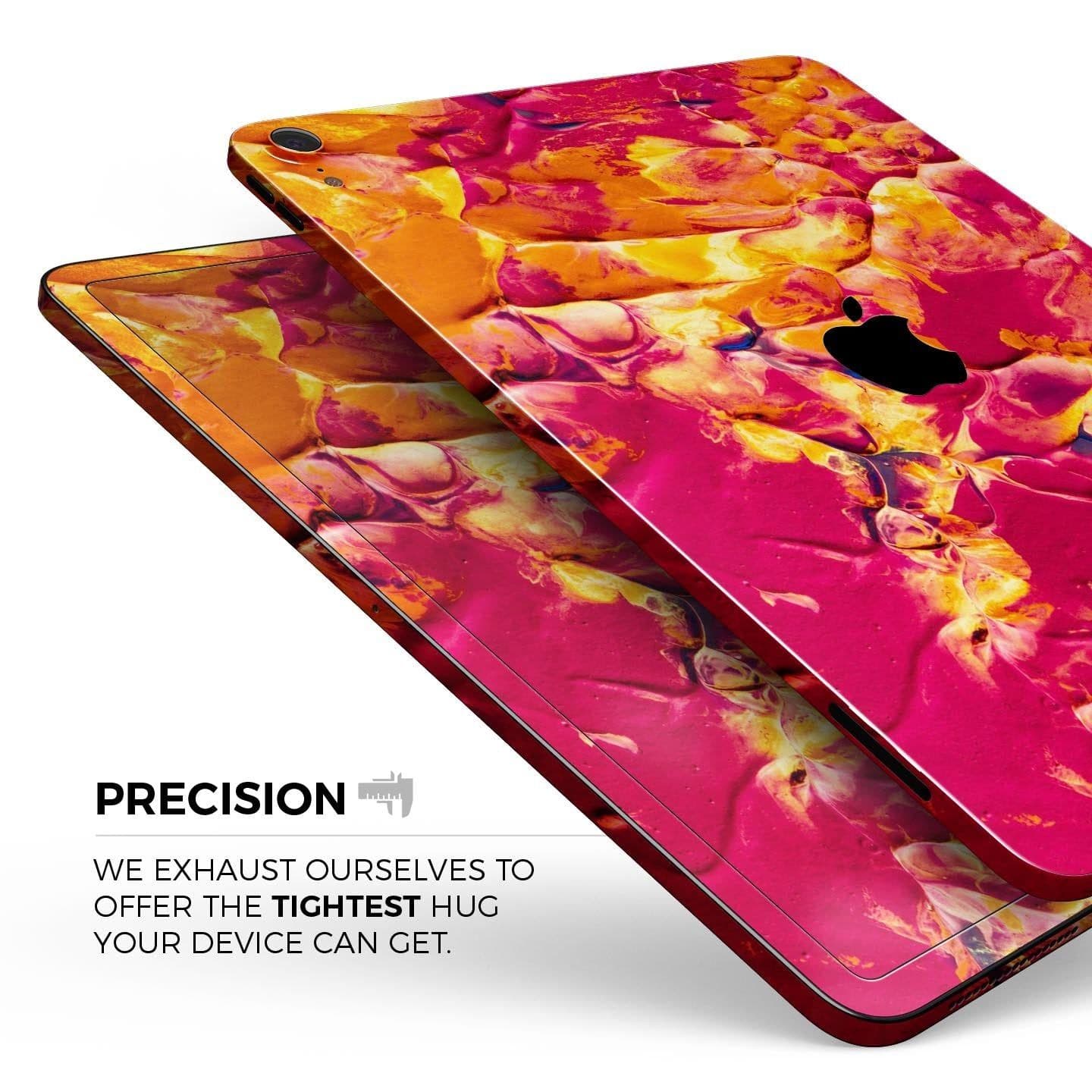 image-Liquid Abstract Paint V6 - Full Body Skin Decal for the Apple iPad Pro