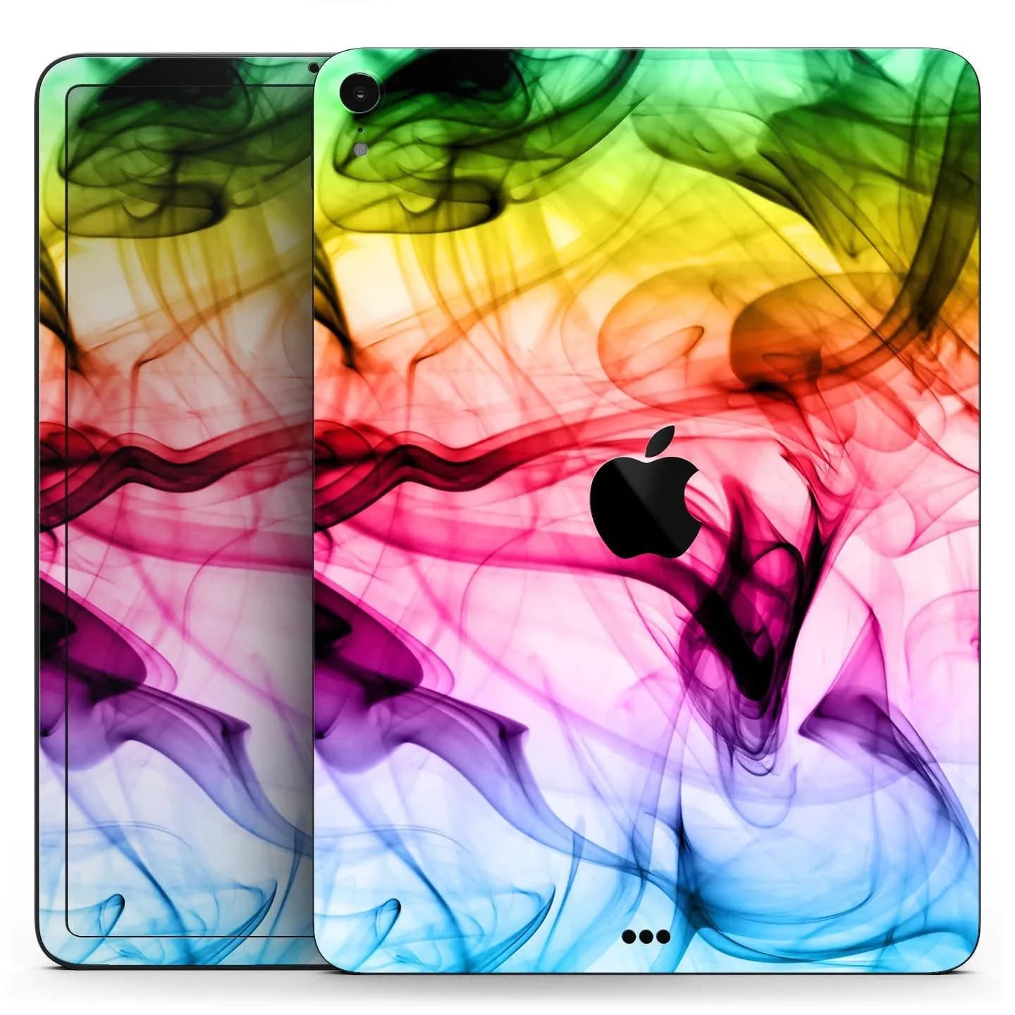 image-Neon Glowing Fumes - Full Body Skin Decal for the Apple iPad Pro