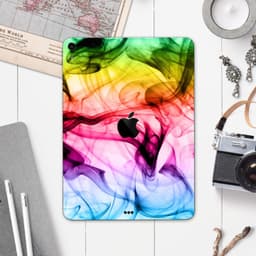 image-Neon Glowing Fumes - Full Body Skin Decal for the Apple iPad Pro