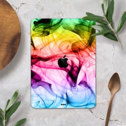 image-Neon Glowing Fumes - Full Body Skin Decal for the Apple iPad Pro