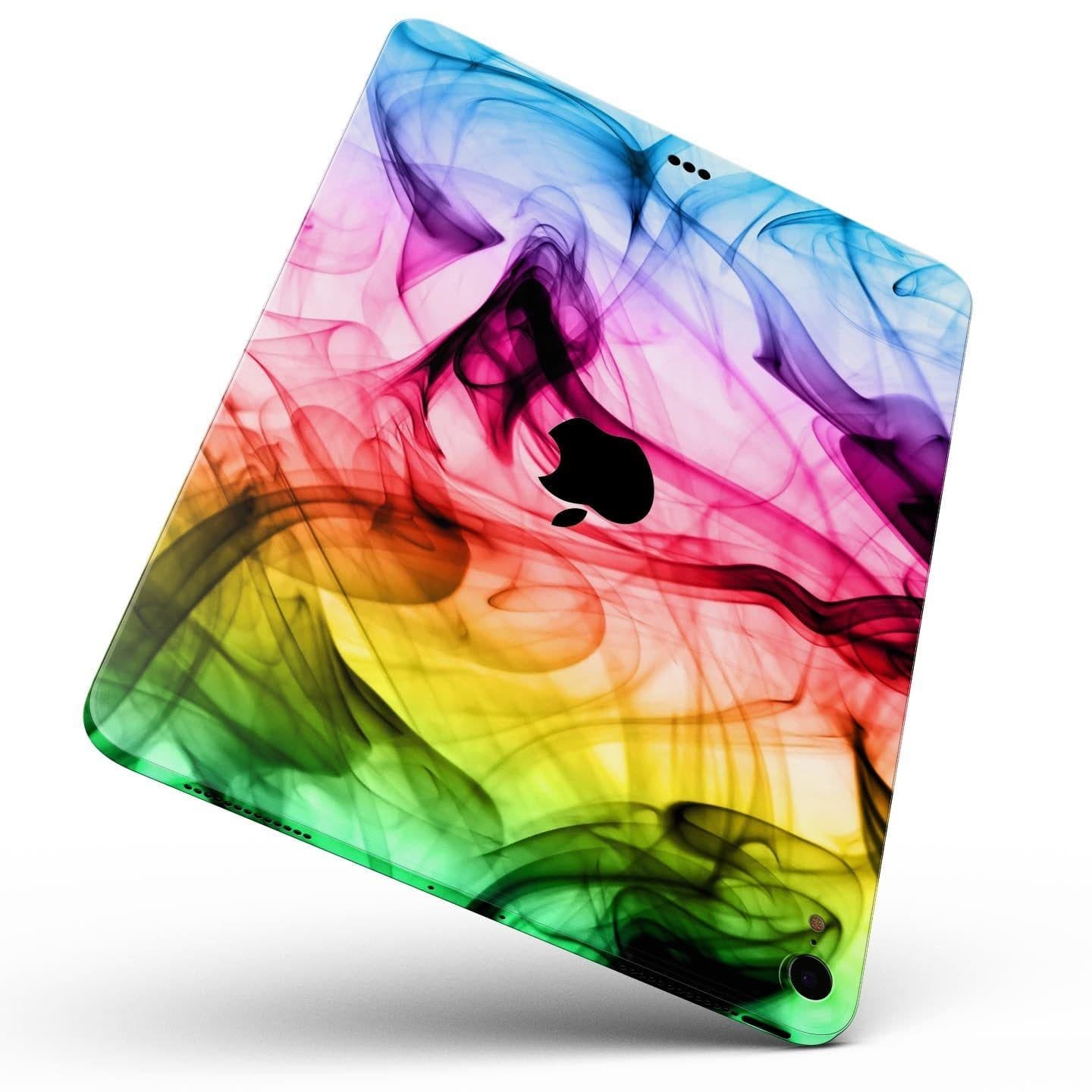 image-Neon Glowing Fumes - Full Body Skin Decal for the Apple iPad Pro