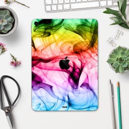 image-Neon Glowing Fumes - Full Body Skin Decal for the Apple iPad Pro