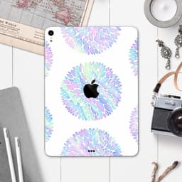 image-Iridescent Dahlia v5 - Full Body Skin Decal for the Apple iPad Pro