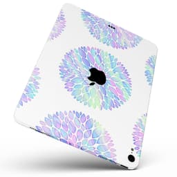 image-Iridescent Dahlia v5 - Full Body Skin Decal for the Apple iPad Pro
