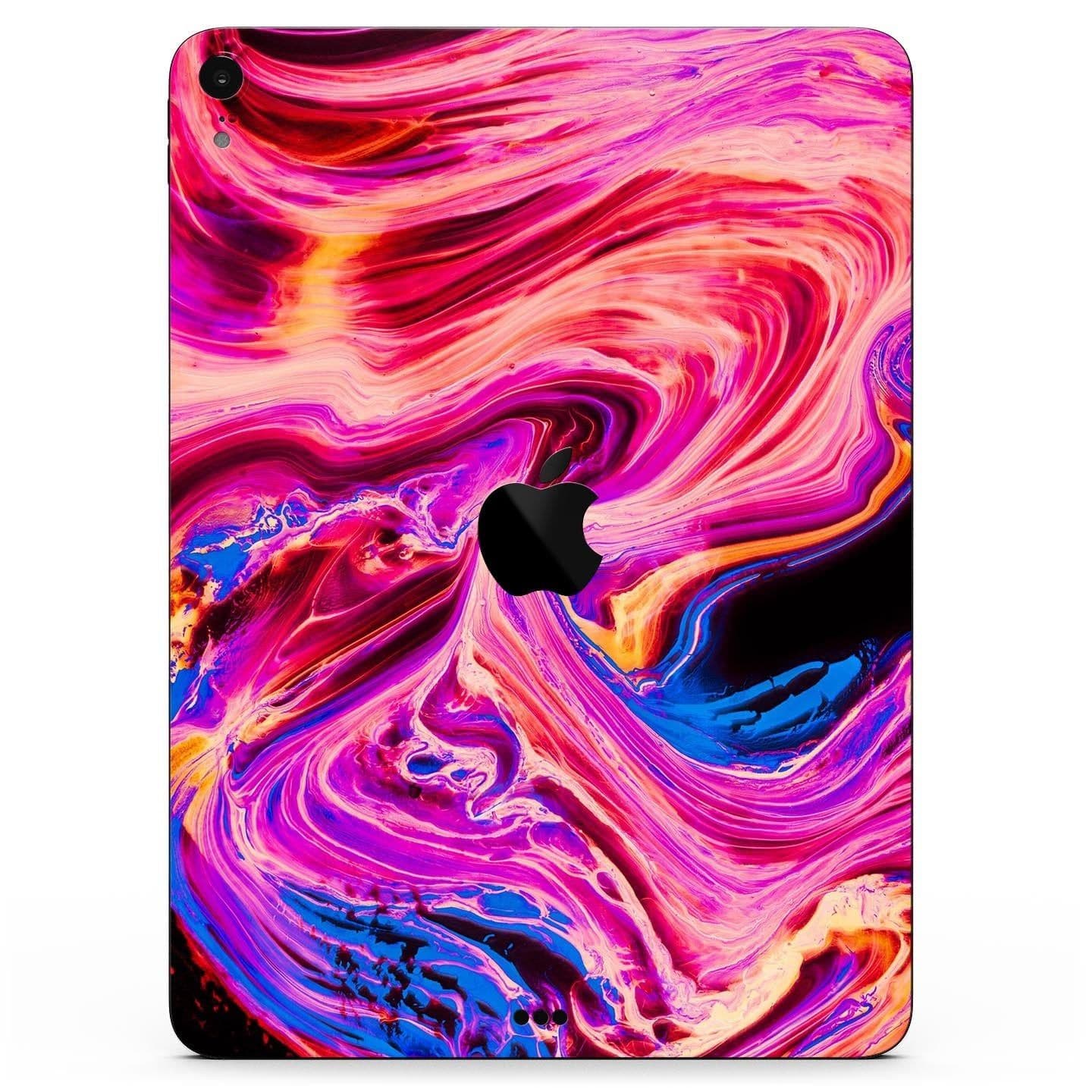 image-Liquid Abstract Paint V24 - Full Body Skin Decal for the Apple iPad