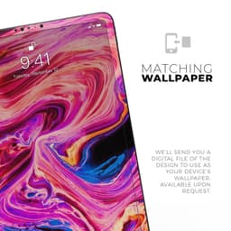 image-Liquid Abstract Paint V24 - Full Body Skin Decal for the Apple iPad