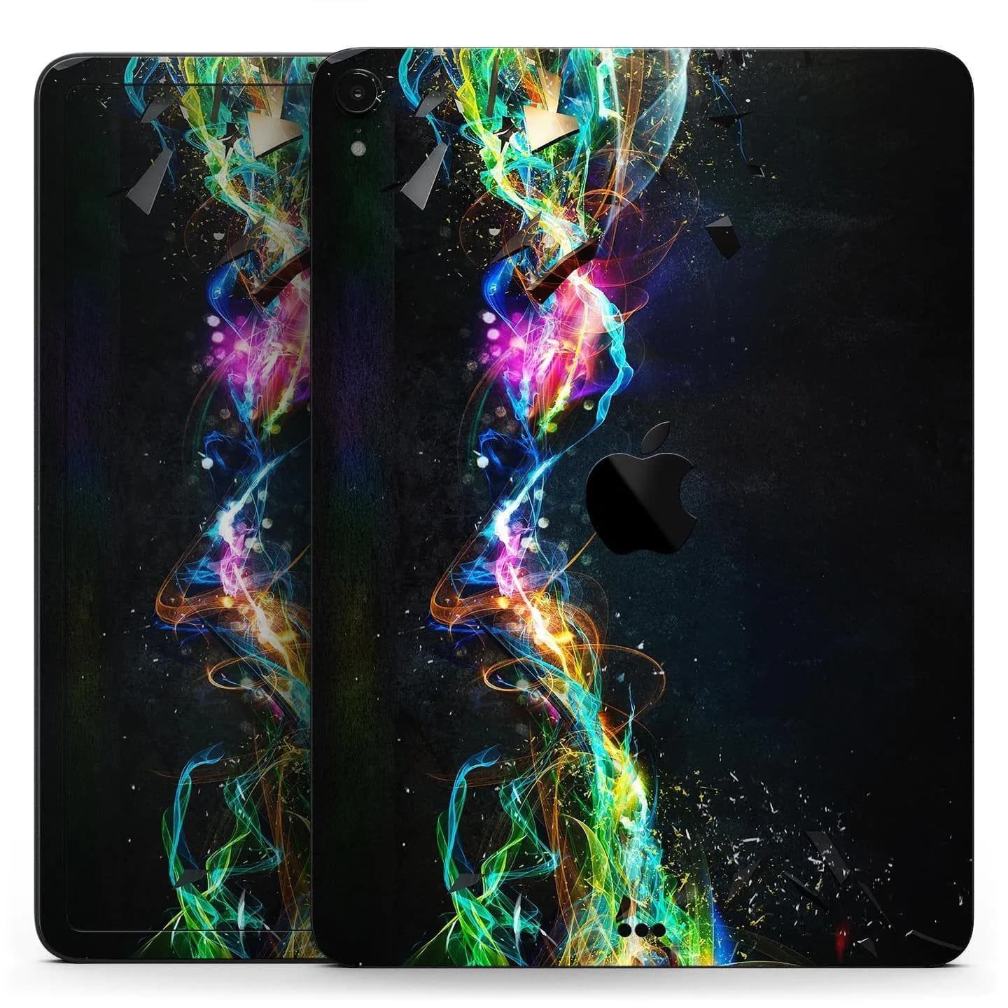 image-Neon Motion Lights - Full Body Skin Decal for the Apple iPad Pro