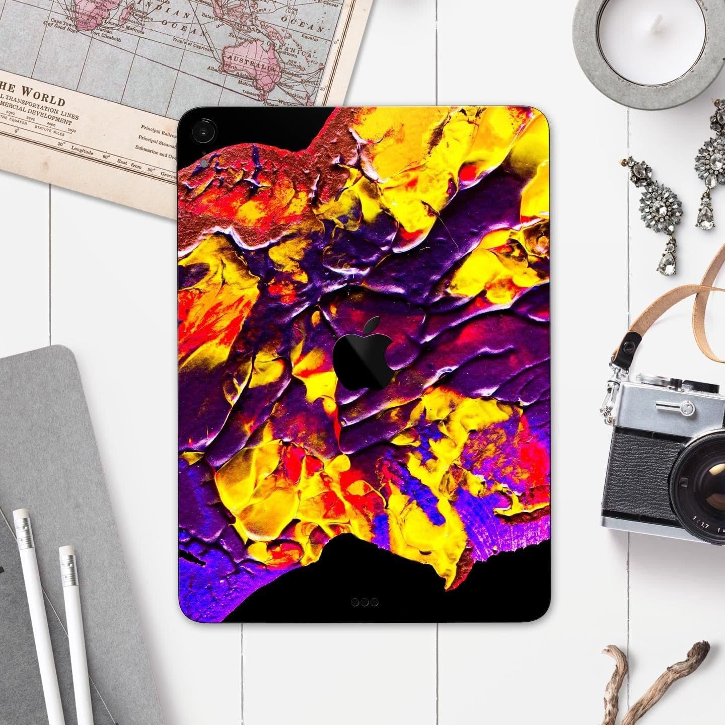 image-Liquid Abstract Paint V32 - Full Body Skin Decal for the Apple iPad