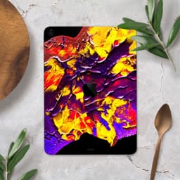 image-Liquid Abstract Paint V32 - Full Body Skin Decal for the Apple iPad