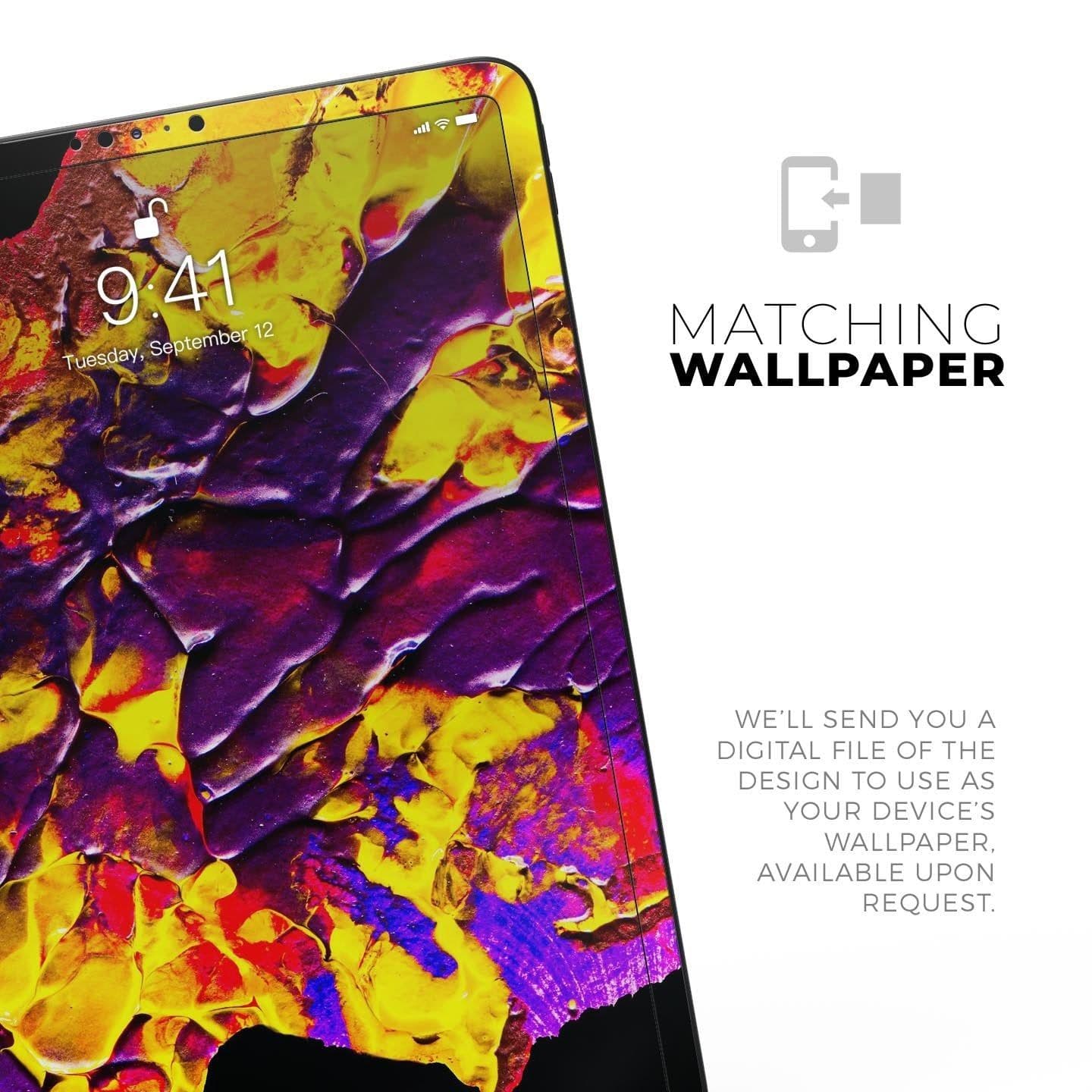 image-Liquid Abstract Paint V32 - Full Body Skin Decal for the Apple iPad