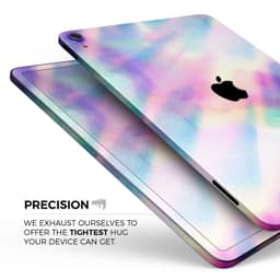 image-Tie Dyed Bright Texture - Full Body Skin Decal for the Apple iPad Pro