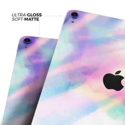 image-Tie Dyed Bright Texture - Full Body Skin Decal for the Apple iPad Pro