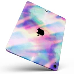 image-Tie Dyed Bright Texture - Full Body Skin Decal for the Apple iPad Pro