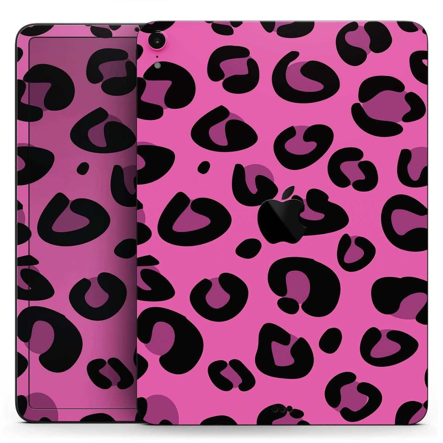 image-Pink Vector Cheetah Print - Full Body Skin Decal for the Apple iPad