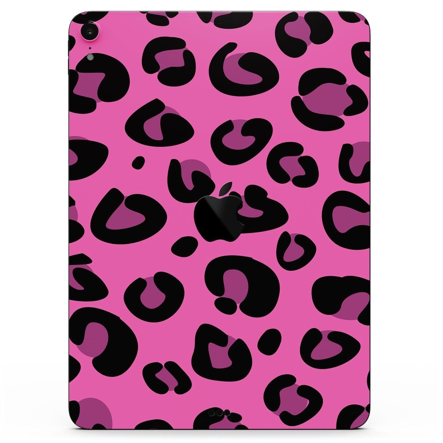 image-Pink Vector Cheetah Print - Full Body Skin Decal for the Apple iPad