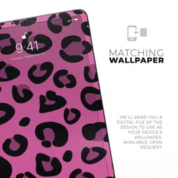 image-Pink Vector Cheetah Print - Full Body Skin Decal for the Apple iPad