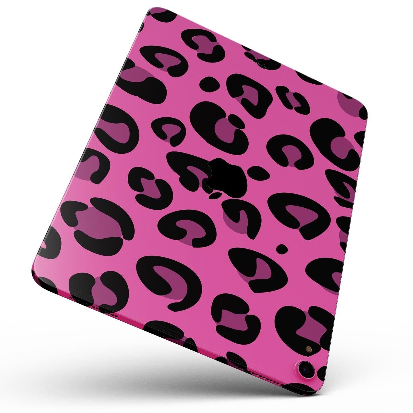image-Pink Vector Cheetah Print - Full Body Skin Decal for the Apple iPad