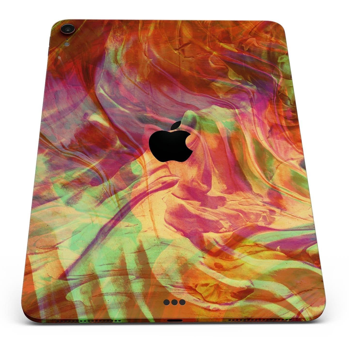 image-Liquid Abstract Paint Remix V74 - Full Body Skin Decal for the Apple