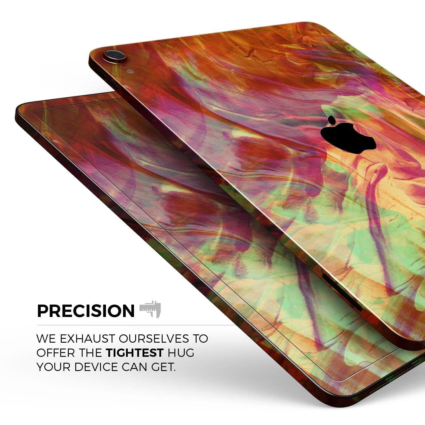 image-Liquid Abstract Paint Remix V74 - Full Body Skin Decal for the Apple