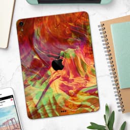 image-Liquid Abstract Paint Remix V74 - Full Body Skin Decal for the Apple