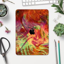 image-Liquid Abstract Paint Remix V74 - Full Body Skin Decal for the Apple