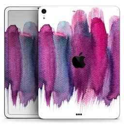 image-Violet Mixed Watercolor - Full Body Skin Decal for the Apple iPad Pro