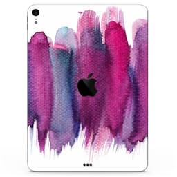 image-Violet Mixed Watercolor - Full Body Skin Decal for the Apple iPad Pro