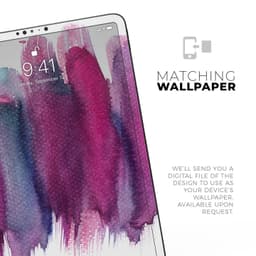 image-Violet Mixed Watercolor - Full Body Skin Decal for the Apple iPad Pro