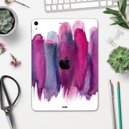image-Violet Mixed Watercolor - Full Body Skin Decal for the Apple iPad Pro
