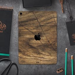 image-Raw Wood Planks V3 - Full Body Skin Decal for the Apple iPad Pro
