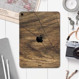 image-Raw Wood Planks V3 - Full Body Skin Decal for the Apple iPad Pro